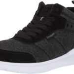 Propet Mens Viator Hi Lace Up Sneakers Shoes Casual - Black