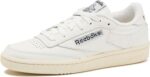 Reebok Club C 85 Vintage Tennis Sneakers for Women, Casual White Womens Shoes, Size 5 to 11