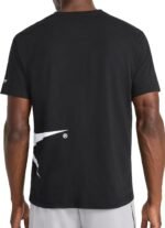 Reebok Men's Big Short Sleeve Crewneck T-Shirt, Standard Fit, Lightweight Cotton-Poly Jersey Fabric - Image 2