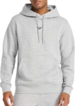 Reebok Men’s Finisher Hoodie, Standard Fit, Midweight Cotton-Poly Fleece Fabric