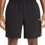 Reebok Men's Jumper Box Texture Woven 7” Short