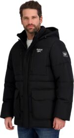 Reebok Men's Puffer Parka Heavyweight Jacket