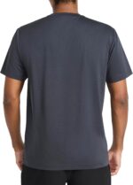 Reebok Men's Sonic Bolt Short Sleeve Crewneck T-Shirt, Standard Fit, Lightweight Cool Touch Jersey Fabric - Image 2
