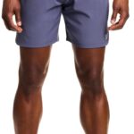 Reebok Men's Turbo 2.0 7” Short, Standard Fit, Lightweight Stretch Poly Fabric