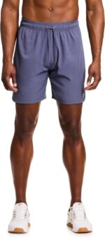 Reebok Men's Turbo 2.0 7” Short, Standard Fit, Lightweight Stretch Poly Fabric