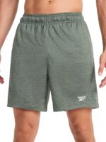 Reebok Men's Viper 2.0 7” Short, Standard Fit, Lightweight Poly Grid Mesh Fabric