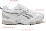 Reebok Rapid Strike Walking Shoes for Women, Comfortable Athletic Cross Training or Workout Gym Womens Sneakers - Image 2