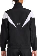 Reebok Women's Bv Woven Jacket, Standard Fit, Lightweight Nylon Woven Fabric - Image 2