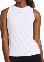 Reebok Women's Id Tech Crewneck Tank Top, Relaxed Fix