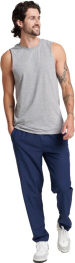 Russell Athletic Men's Dri-Power Cotton Blend Sleeveless Muscle Shirts,Moisture Wicking,Odor Protection, UPF 30+, Sizes S-4X - Image 2
