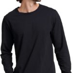 Russell Athletic Men's Dri-Power Long Sleeve Tees, Moisture Wicking, Odor Protection, UPF 30+