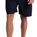 Russell Athletic Men's Relaxed Fit 9" Cotton Shorts with Pockets, Adjustable Elastic Waist, Sizes S-4X