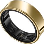 SAMSUNG Galaxy Ring, AI Smart Ring, Size First w/Sizing Kit, No App Subscription, Fitness Monitor, Sleep Tracker, Up to 7-Day Battery, Size 8, Titanium Gold [US Version, 1Yr Manufacturer Warranty]