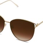 SOJOS Mirrored Flat Lens Fashion Sunglasses for Women SJ1085