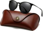 SUNGAIT Premium Vintage Round Sunglasses for Women Men Classic Retro Trendy Style