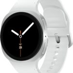 Samsung Galaxy Watch 8 (2025) 40mm Bluetooth Smartwatch, Cushion Design, GPS Fitness Tracker, Sleep Coaching, Running Coach, Energy Score, Heart Rate Tracking, Silver [US Version, 2 Yr Warranty]
