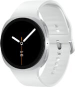 Samsung Galaxy Watch 8 (2025) 44mm Bluetooth Smartwatch, Cushion Design, Fitness Tracker, Sleep Coaching, Running Coach, Energy Score, Heart Rate Tracking, Silver [US Version, 2 Yr Warranty]
