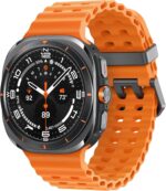 Samsung Galaxy Watch Ultra (2025) 47mm LTE Smartwatch, Titanium Casing, Advanced Sleep Coaching, Running Coach, Energy Score, Heart Rate Tracking, GPS, Titanium Gray [US Version, 2 Yr Warranty]
