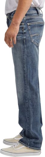 Silver Jeans Co. Mens Grayson Classic Fit Straight Leg Jeans - Legacy - Image 2