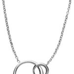 Skagen Women's Kariana Pebble & Gold-Tone Stainless Steel Pendant Necklace