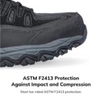 Skechers Men's Cankton Steel Toe Construction Shoe - Electrical Hazard Rated, Memory Foam - Image 2