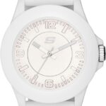 Skechers Rosencrans Midsize Quartz White Three-Hand Watch for Women
