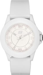 Skechers Rosencrans Midsize Quartz White Three-Hand Watch for Women