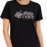 Spyder Women's Mountain Range Graphic Short Sleeve Tee T-Shirt