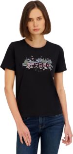 Spyder Women's Mountain Range Graphic Short Sleeve Tee T-Shirt