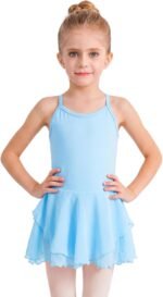Stelle Toddler Ballet Leotards for Girls,Dance Leotard for Girls,Camisole Toddler Ballet Outfit for Studio Outdoor Daily Wear