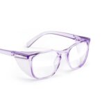 Stoggles Square Z87.1 Certified Polycarbonate Wide Fit Safety Glasses, Scratch & Shatter-Proof, Blue-Light & UV Blocking Lens, Top & Side Shields, Anti-Fog Dip Coated, Protective & Stylish Eyewear