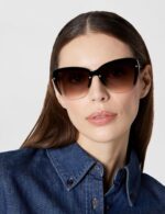 TAHARI womens Th769 Modern 100% Uv Protective Women's Cat Eye Sunglasses. Elegant Gifts for Her, 62 Mm Cat Eye Sunglasses - Image 2