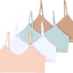 Tahari Girls 4-Pack Bralette Set