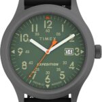 Timex Expedition Metal Field 40mm Men’s Analog Watch | Luminous Hands | 24 Hour Time | Quick Date Function | Rugged Outdoor Watch | 50M Water Resistance