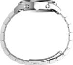 Timex Men's Dress Chronograph 43mm Watch - Silver-Tone Bracelet Black Dial Silver-Tone Case - Image 2
