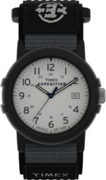 Timex Men's Expedition Camper Nylon/Leather Strap Watch