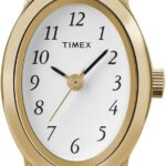 Timex Women's Cavatina Watch - TPearl Dial Gold-Tone Case