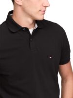 Tommy Hilfiger Men's Short Sleeve Polo Shirts in Classic Fit with Stretch and Organic Pique Cotton - Image 2