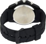 U.S. Polo Assn. Men's Multifunction Watch Black Silicone Strap Analog Digital Display Alarm Chronograph Backlight 50mm Case Fits Wrists 5.5" to 8" - Image 2