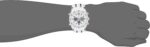 U.S. Polo Assn. Men’s Sport Watch with Analog-Digital Display, Silicone Band with Silver Links, 44mm Metal Case, Alarm, Backlight, Dual Time, Buckle Closure - Image 2