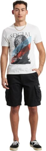 UNIONBAY Men's Survivor Belted Cargo Short-Reg and Big & Tall Sizes - Image 2