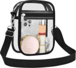 USPECLARE Clear Purse Stadium Transparent Messenger Bag Stadium Approved for Men and Women Clear CrossBody Bag