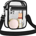 USPECLARE Clear Purse Stadium Transparent Messenger Bag Stadium Approved for Men and Women Clear CrossBody Bag