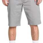Volcom Men's Vmonty Chino Shorts – 22” Outseam, Relaxed Fit, Durable Cotton Fabric