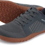 WHITIN Women's Wide Barefoot Trail Running Shoes | Minimalist Hiking Footwear | Zero Drop | Flexible Traction