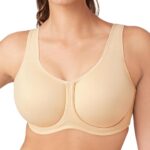 Wacoal Women's Simone Sport Unlined Full Coverage Underwire Sports Bra, 855170