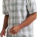 Wrangler Authentics Men's Short Sleeve Classic Plaid Shirt