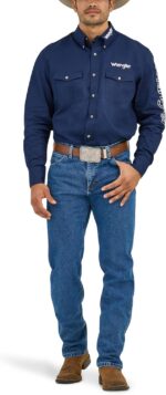 Wrangler Men's 47Mwz Premium Performance Cowboy Cut Regular Fit Prewashed Jeans - 47Mwzpw