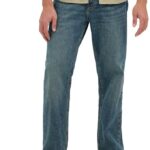 Wrangler Mens Men's Free-to-Stretch Relaxed Fit Jean