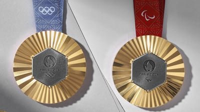 Chaumet medals for the Paris 2024 Olympic Games. LVMH / Instagram